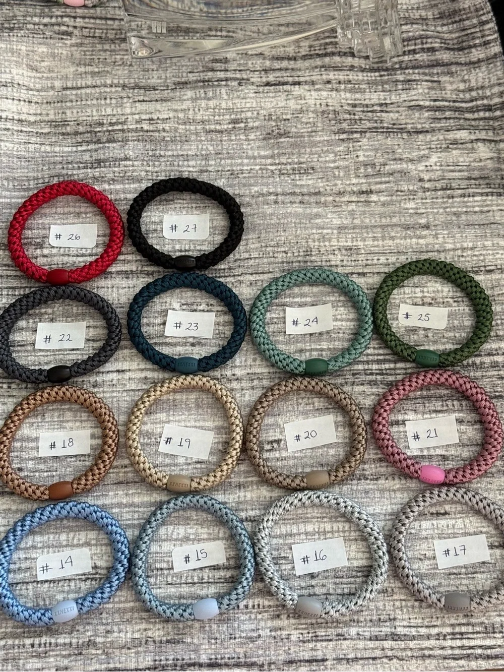 Authentic original KKNEKKI hair ties. MAKE YOUR OWN SET!!!